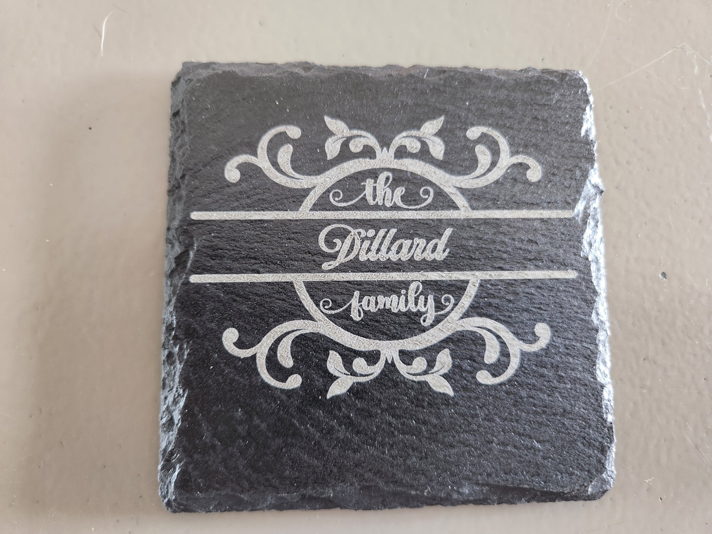 Personalized Slate Coasters