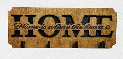 Home Is Where The Heart Is Key Hanger