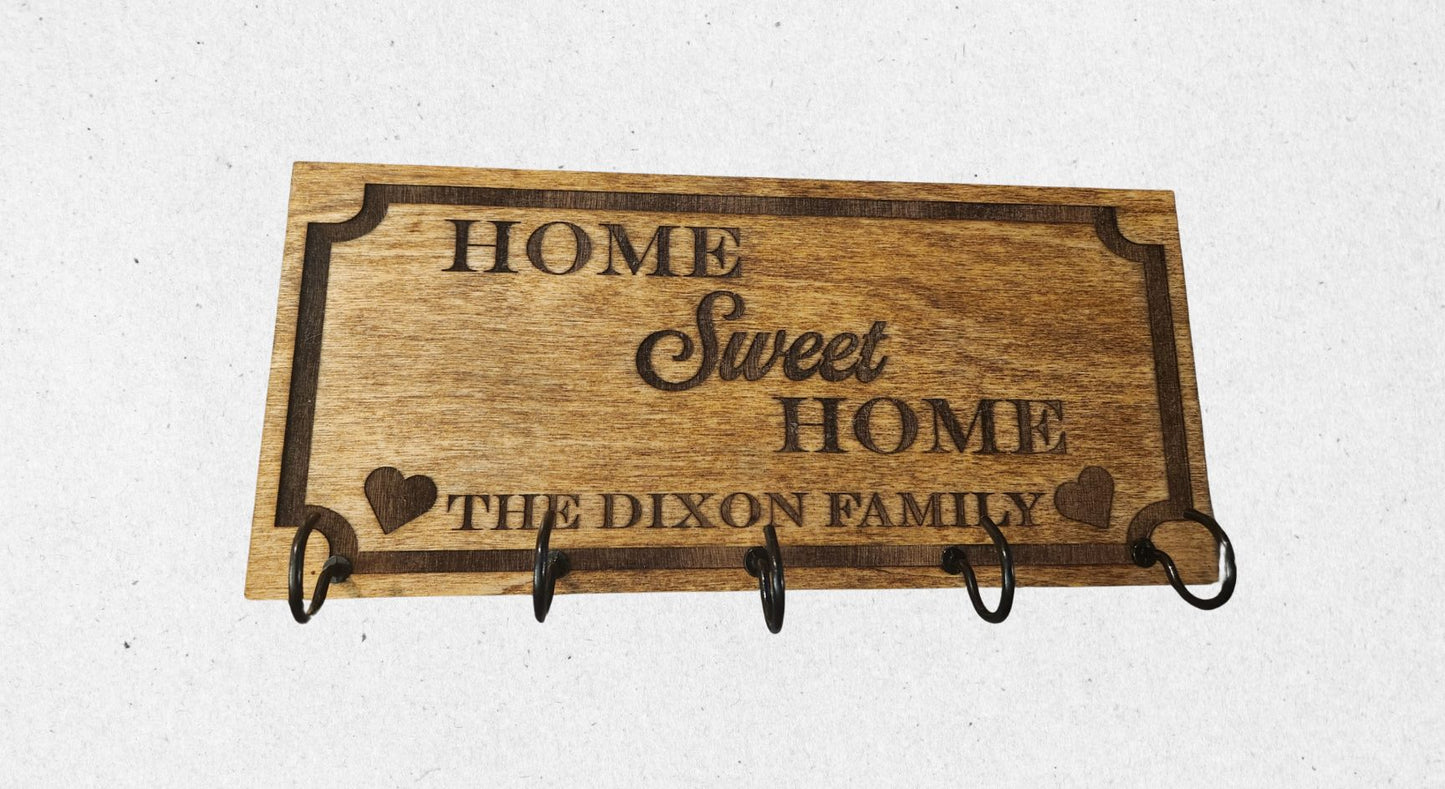 Home Sweet Home Key Hanger